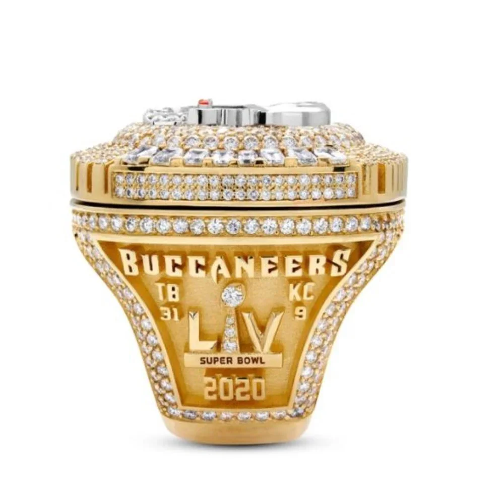 Tampa Bay Buccaneers 2021 Super Bowl Championship Ring Fan Edition Tom Brady‎